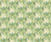 Picture of Glasshouse Green Tropical Damask Wallpaper