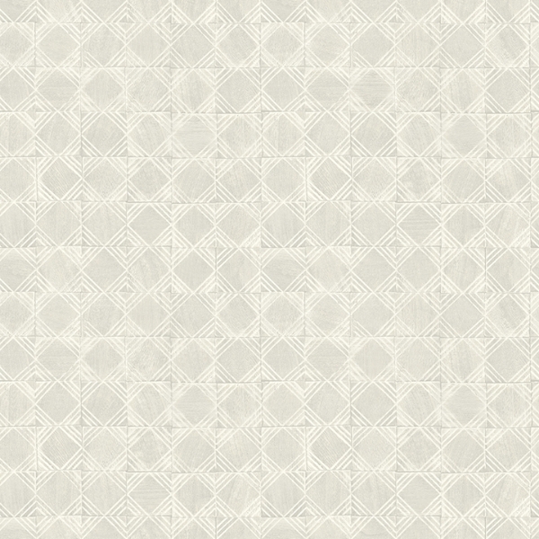 Picture of Button Block Light Grey Geometric Wallpaper