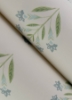 Picture of Kova Aquamarine Floral Crest Wallpaper