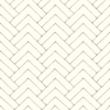Picture of Oswin Grey Tiered Herringbone Wallpaper