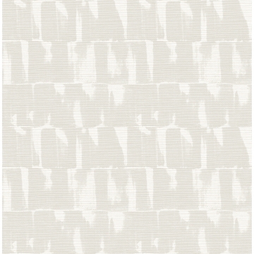 Picture of Bancroft Dove Artistic Stripe Wallpaper