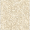 Picture of Retreat Light Brown Quilted Geometric Wallpaper