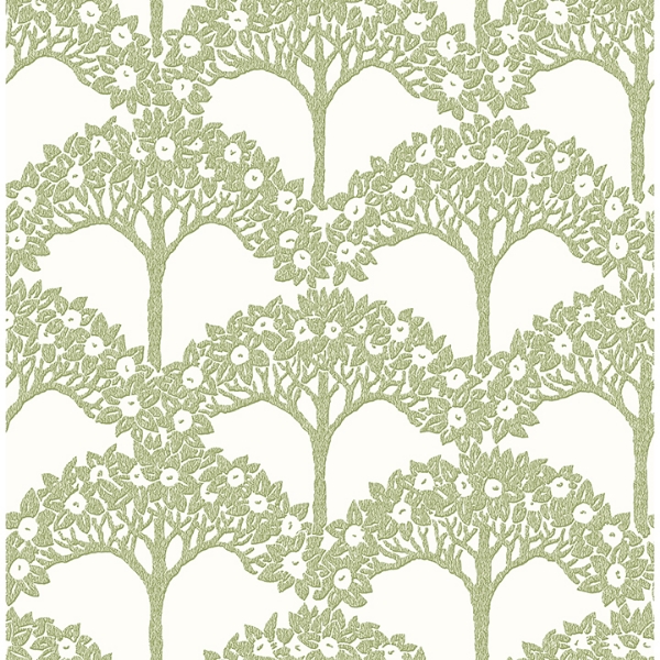 Picture of Green Finley Peel and Stick Wallpaper