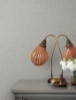Picture of Halliday Grey Faux Linen Wallpaper