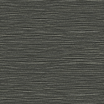 Picture of Hazen Black Shimmer Stripe Wallpaper