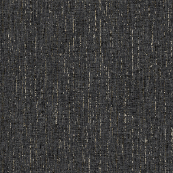Picture of Sanburn Black Metallic Linen Wallpaper