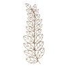 Picture of Eber Leaves 13.5-in Metal Wall Art