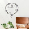 Picture of Aquilla Heart 18.5-in Metal Wall Art