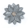 Picture of Shasta Silver Floral 18.5-in Metal Wall Art