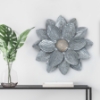 Picture of Shasta Silver Floral 18.5-in Metal Wall Art