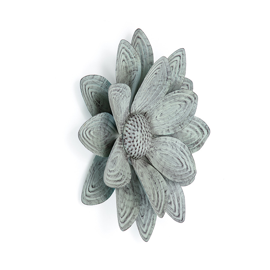 WA1745W - Shasta Green Floral Metal Wall Art - by Habitat