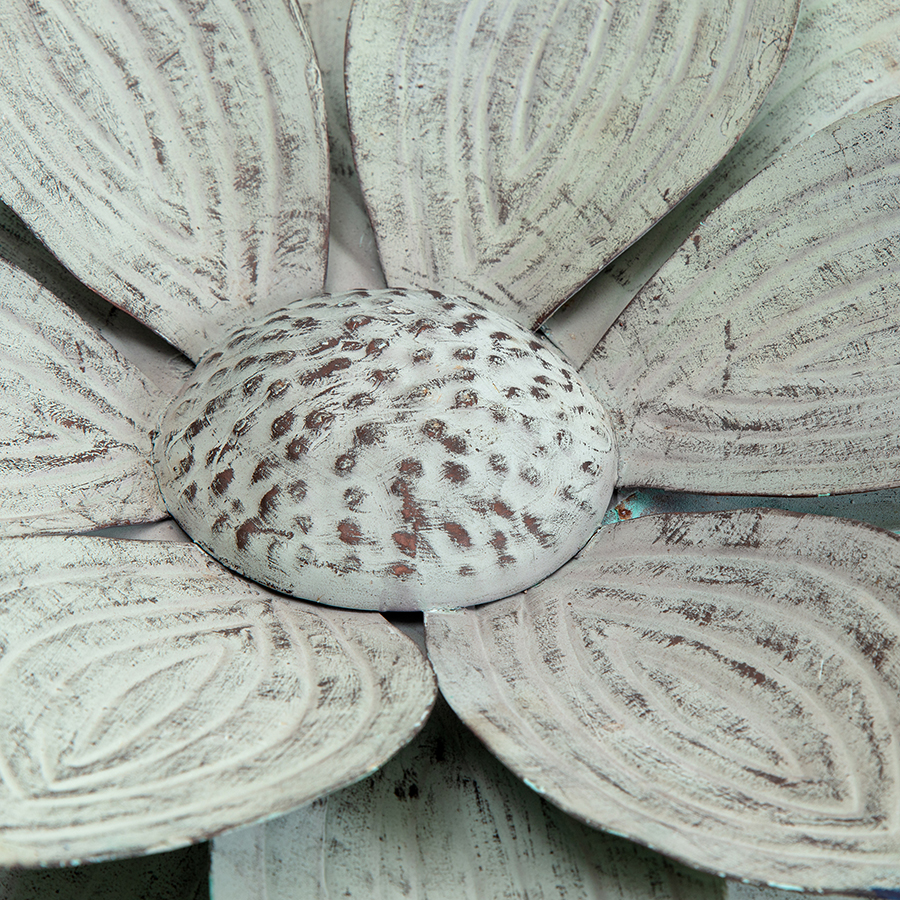 WA1745W Shasta Green Floral Metal Wall Art by Habitat