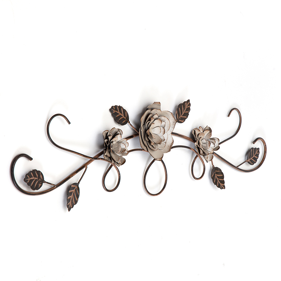 WA66963AW Astera Floral Metal Wall Art by Habitat