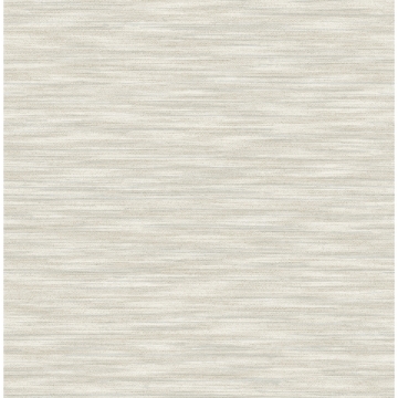 Picture of Benson Light Grey Faux Fabric Wallpaper
