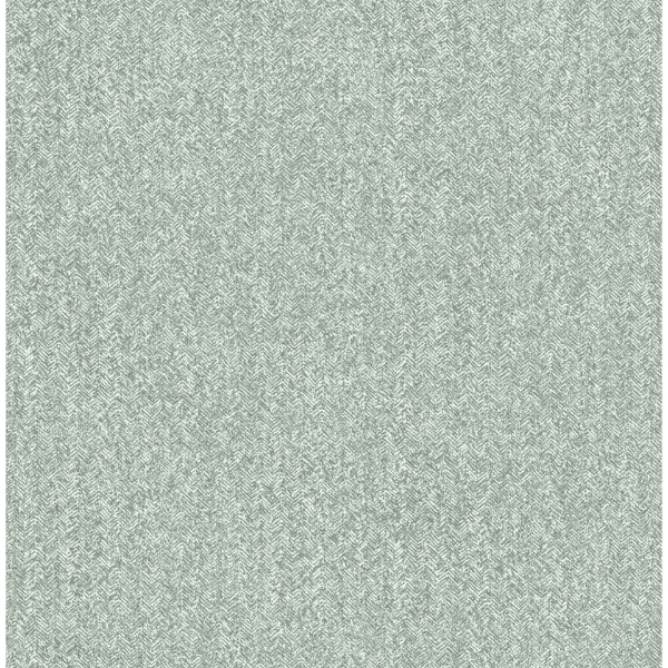 Picture of Ashbee Green Faux Tweed Wallpaper