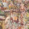 Picture of Fenmore Olive Indian Safari Wallpaper
