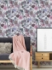Picture of Althea Lavender Flower Garden Wallpaper
