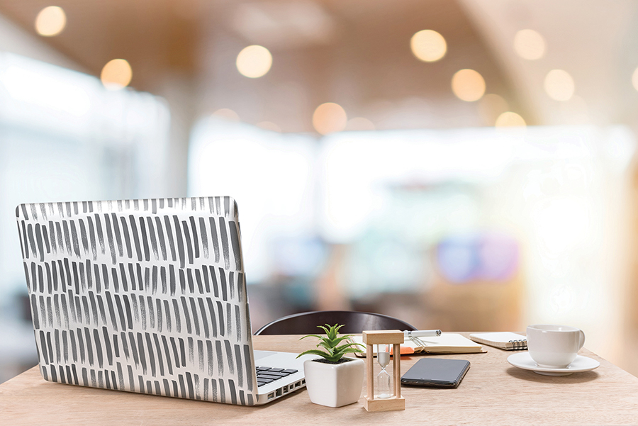 MS6130 Bailey Brush Stroke Peel and Stick Wallpaper by InHome