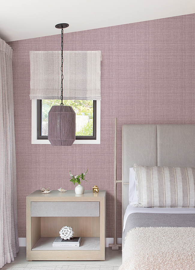 NUS4995 Purple Lansdowne Peel and Stick Wallpaper by NuWallpaper