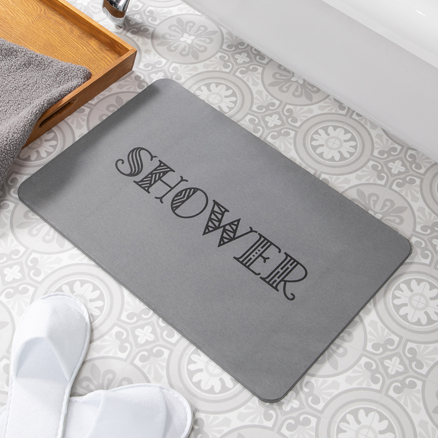 BATHG-SHOWER - Shower Stone Non Slip Bath Mat - by FloorPops
