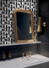 Picture of Black RuDeco Peel and Stick Wallpaper