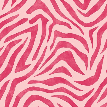 Picture of Pink and red RuZebra Peel and Stick Wallpaper