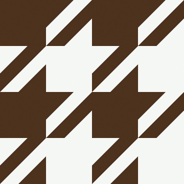 Picture of Brown RuHoundstooth Peel and Stick Wallpaper