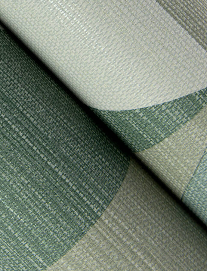 4141-27106 - Winslow Green Geometric Faux Grasscloth Wallpaper - by A ...