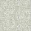 Picture of Salma Sage Medallion Wallpaper