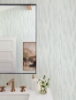 Picture of Baris Aqua Stipple Stripe Wallpaper