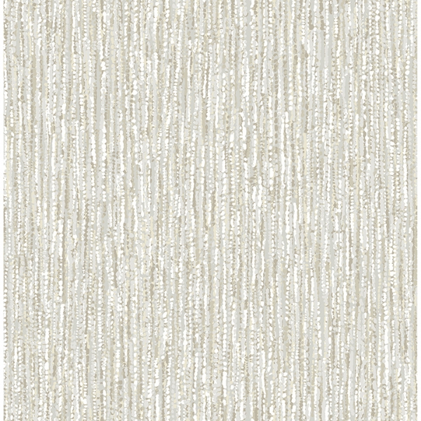 Picture of Corliss Neutral Beaded Strands Wallpaper