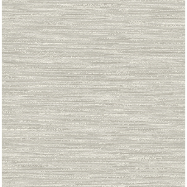 Picture of Sheehan Grey Faux Grasscloth Wallpaper