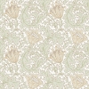 Picture of Anemone Light Green Floral Trail Wallpaper