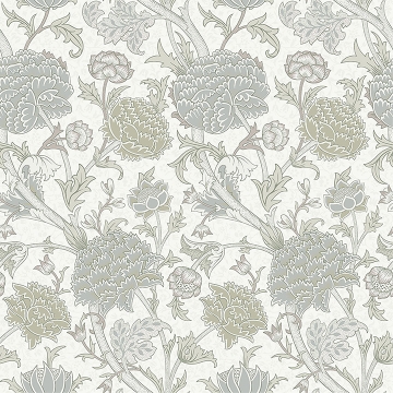 Picture of Cray Light Green Floral Trail Wallpaper