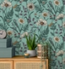 Picture of Arden Blue Wild Meadow Wallpaper