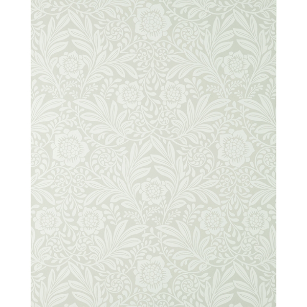 Picture of Camille Light Grey Damask Wallpaper