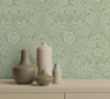 Picture of Camille Sage Damask Wallpaper