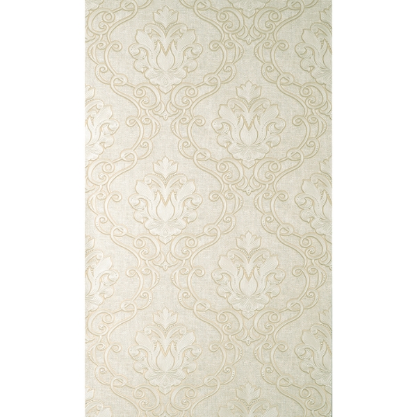 Picture of Florentine Neutral Damask Wallpaper