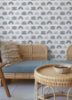 Picture of Kentia Blue Peel and Stick Wallpaper