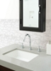 Picture of Marble White Tiles Peel and Stick Backsplash