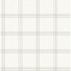 Picture of Twain Light Grey Plaid Wallpaper