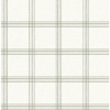 Picture of Twain Green Plaid Wallpaper