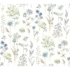 Picture of Bergamot Sea Green Wildflower Wallpaper
