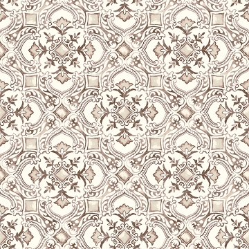 Picture of Marjoram Blush Floral Tile Wallpaper