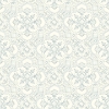 Picture of Marjoram Light Blue Floral Tile Wallpaper