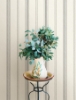 Picture of Lovage Charcoal Linen Stripe Wallpaper