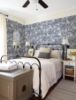 Picture of Spinney Blue Toile Wallpaper