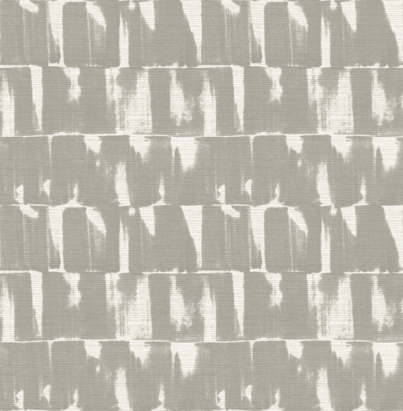 Picture of Bancroft Grey Artistic Stripe Wallpaper