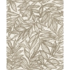 Picture of Rhythmic Taupe Leaf Wallpaper