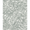 Picture of Rhythmic Grey Leaf Wallpaper